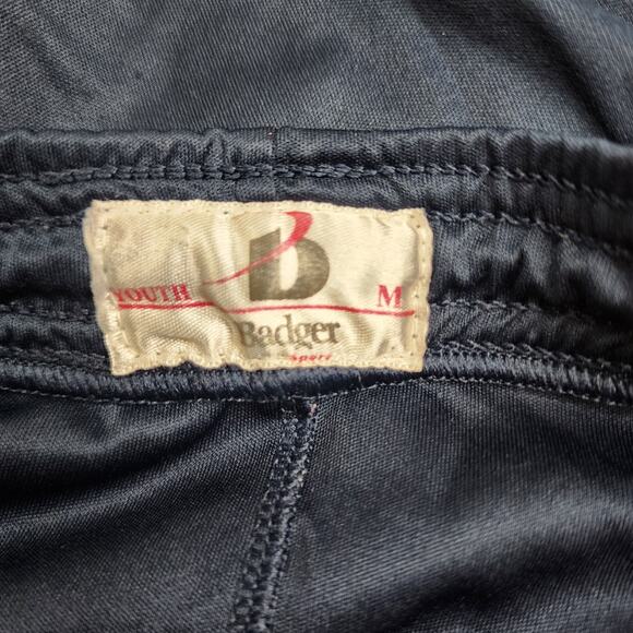 Badger Sport Baseball Tri-State Athletic Drawstring Shorts Youth Size M - Picture 6 of 7